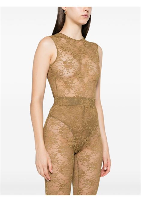 Body in pizzo in verde khaki Alex perry - donna ALEX PERRY | BY051PF25KHK